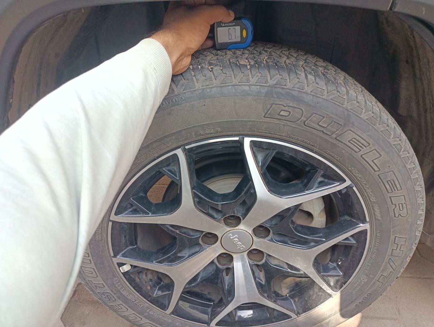 2023 Jeep MERIDIAN LIMITED (O) 4X2 MT, Diesel, Manual, 14,252 km, tyre