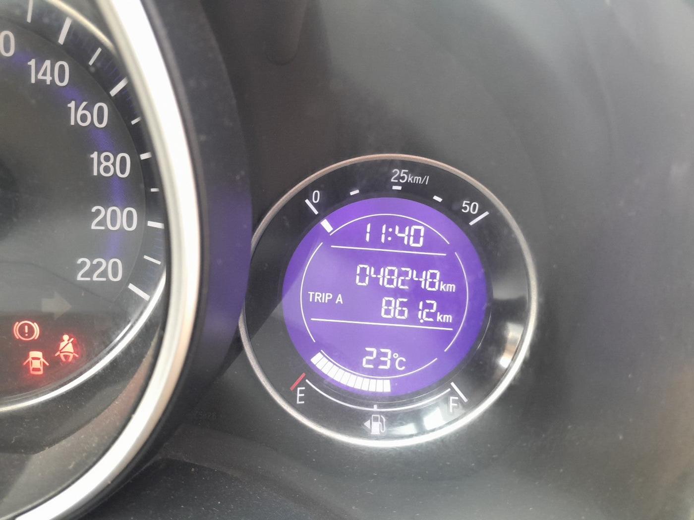 2018 Honda WR-V 1.2L I-VTEC VX MT, Petrol, Manual, 48,248 km, interior