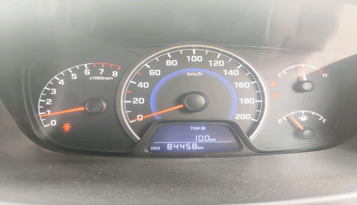 2016 Hyundai Grand i10 SPORTZ 1.2 KAPPA VTVT, Petrol, Manual, 84,458 km, interior