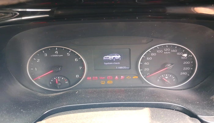 2022 KIA SELTOS HTX IVT 1.5 PETROL, Petrol, Automatic, 1,18,605 km, interior