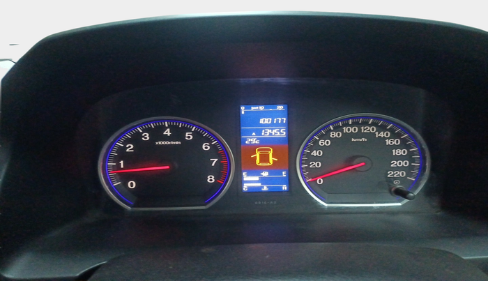 2010 Honda CRV 2.4L 2WD MT, Petrol, Manual, 1,00,177 km, interior