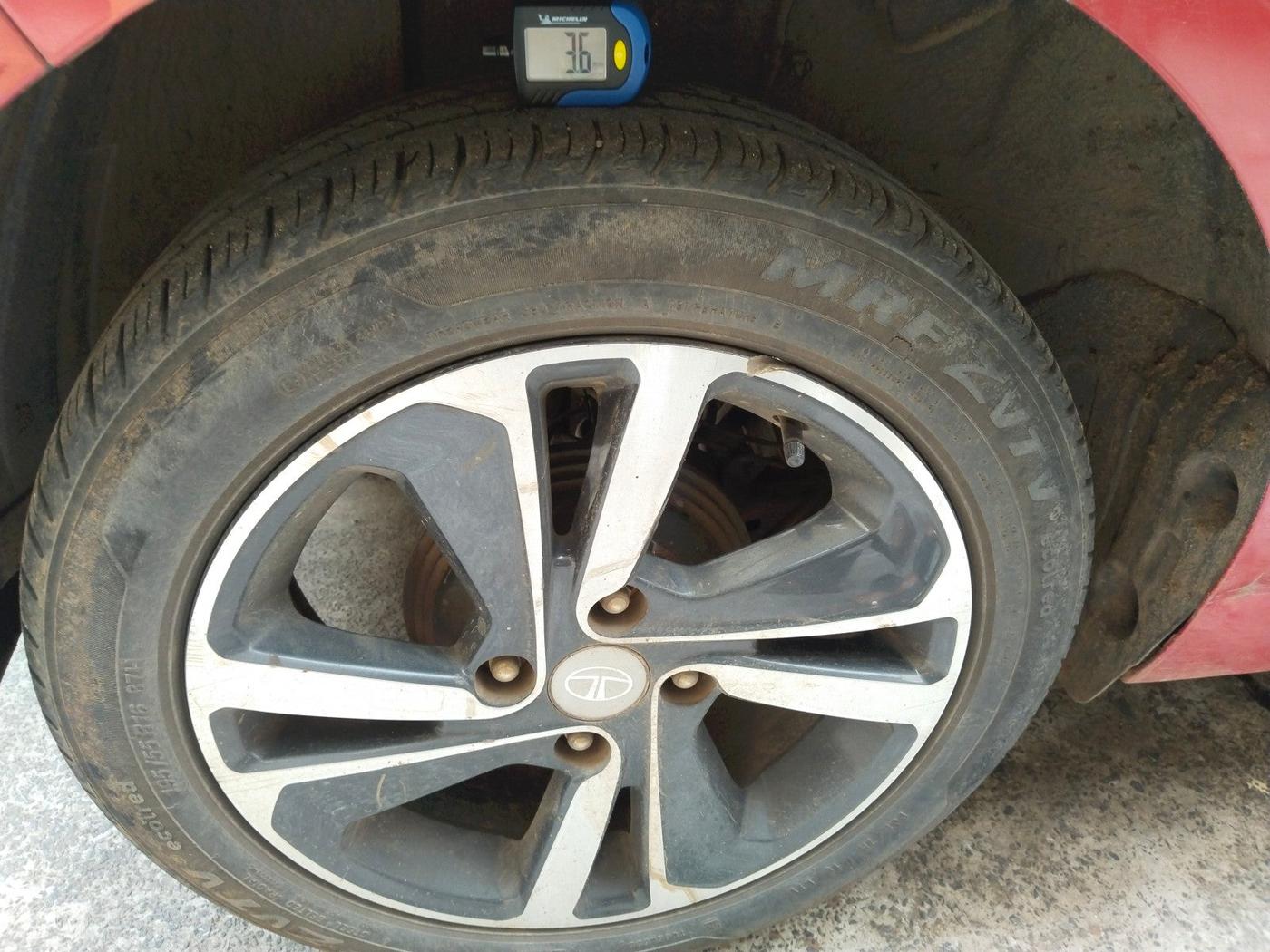 2021 Tata ALTROZ XZ PETROL, Petrol, Manual, 85,166 km, tyre