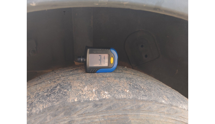 2019 Tata NEXON XZ PLUS PETROL, Petrol, Manual, 33,422 km, tyre