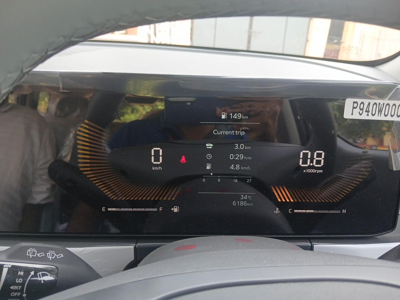 2025 KIA SYROS  HTX 1.0 Turbo 6MT, Petrol, Manual, 6,186 km, interior