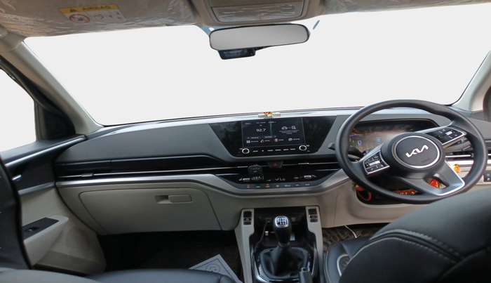 2024 KIA CARENS Prestige (O) 1.5 Petrol 7 STR, Petrol, Manual, 12,527 km, interior