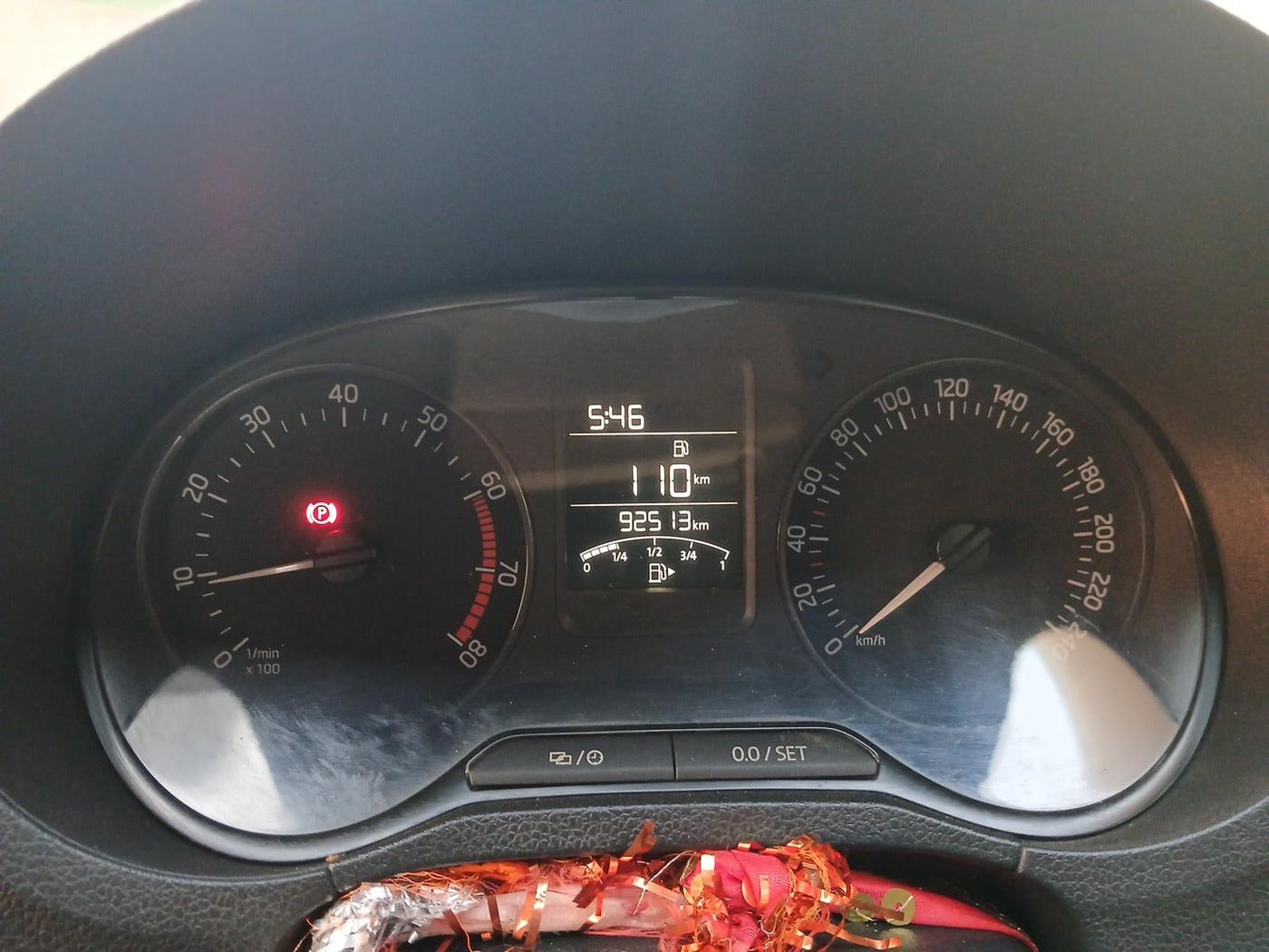 2019 Skoda Rapid STYLE 1.6 MPI, Petrol, Manual, 92,513 km, interior
