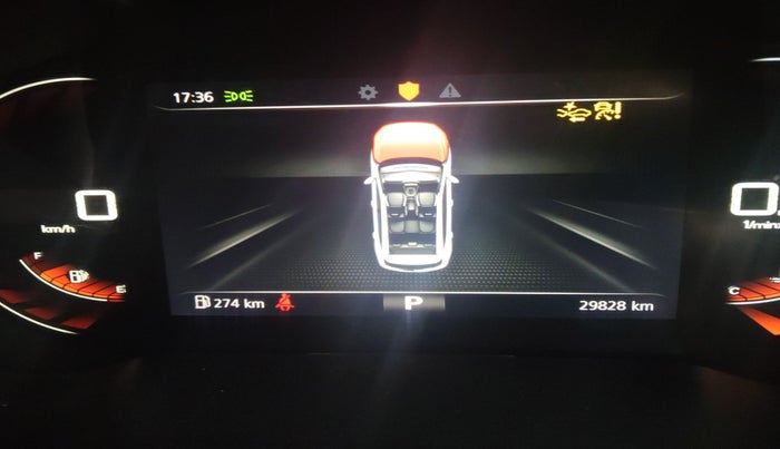 2022 MG ASTOR SAVVY 1.5 CVT, Petrol, Automatic, 31,994 km, interior