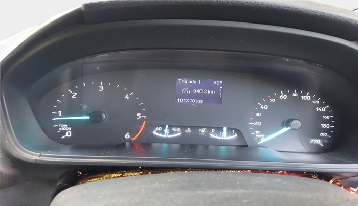 2018 Ford Ecosport TREND+ 1.5L DIESEL, Diesel, Manual, 1,01,310 km, interior