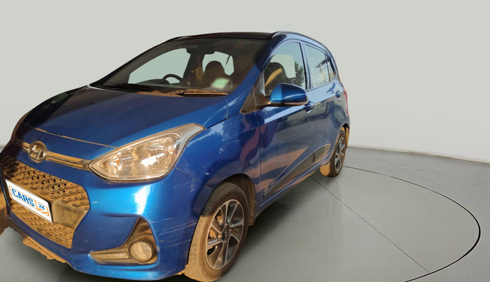 2017 Hyundai Grand i10 SPORTZ (O) AT 1.2 KAPPA VTVT, Petrol, Automatic, 38,262 km, exterior