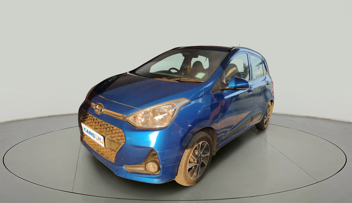 2017 Hyundai Grand i10 SPORTZ (O) AT 1.2 KAPPA VTVT, Petrol, Automatic, 38,262 km, exterior