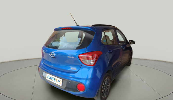 2017 Hyundai Grand i10 SPORTZ (O) AT 1.2 KAPPA VTVT, Petrol, Automatic, 38,262 km, exterior