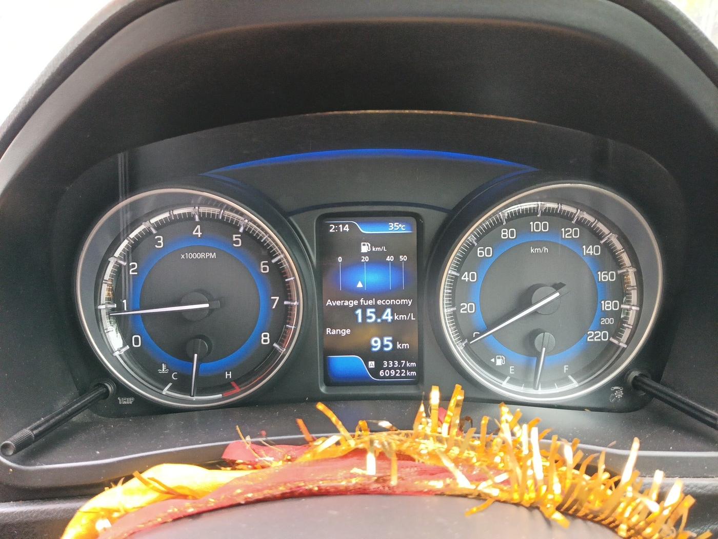 2016 Maruti Baleno ZETA PETROL 1.2, Petrol, Manual, 60,922 km, interior
