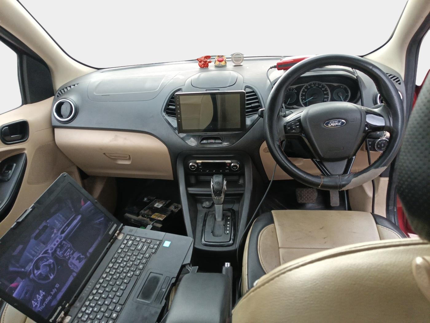 2015 Ford Figo Aspire TITANIUM 1.5 PETROL AT, Petrol, Automatic, 70,700 km, interior