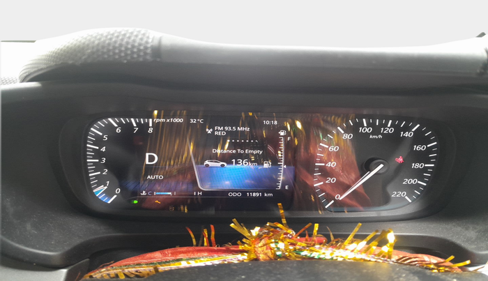 2023 Tata ALTROZ XZA, Petrol, Automatic, 11,891 km, interior