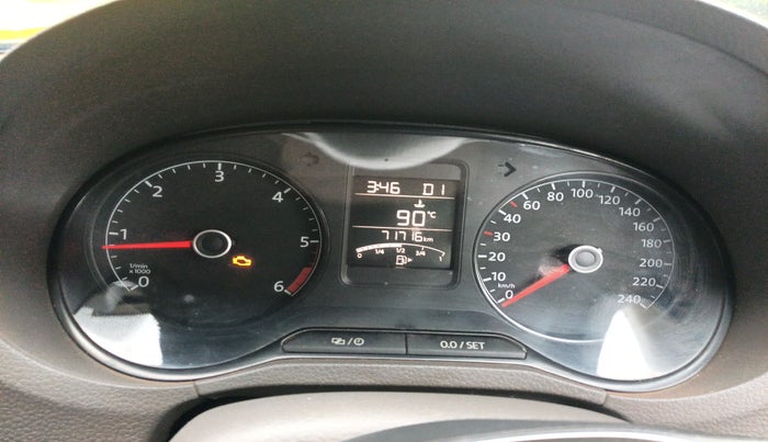 2015 Volkswagen Vento HIGHLINE 1.5 AT, Diesel, Automatic, 71,716 km, interior