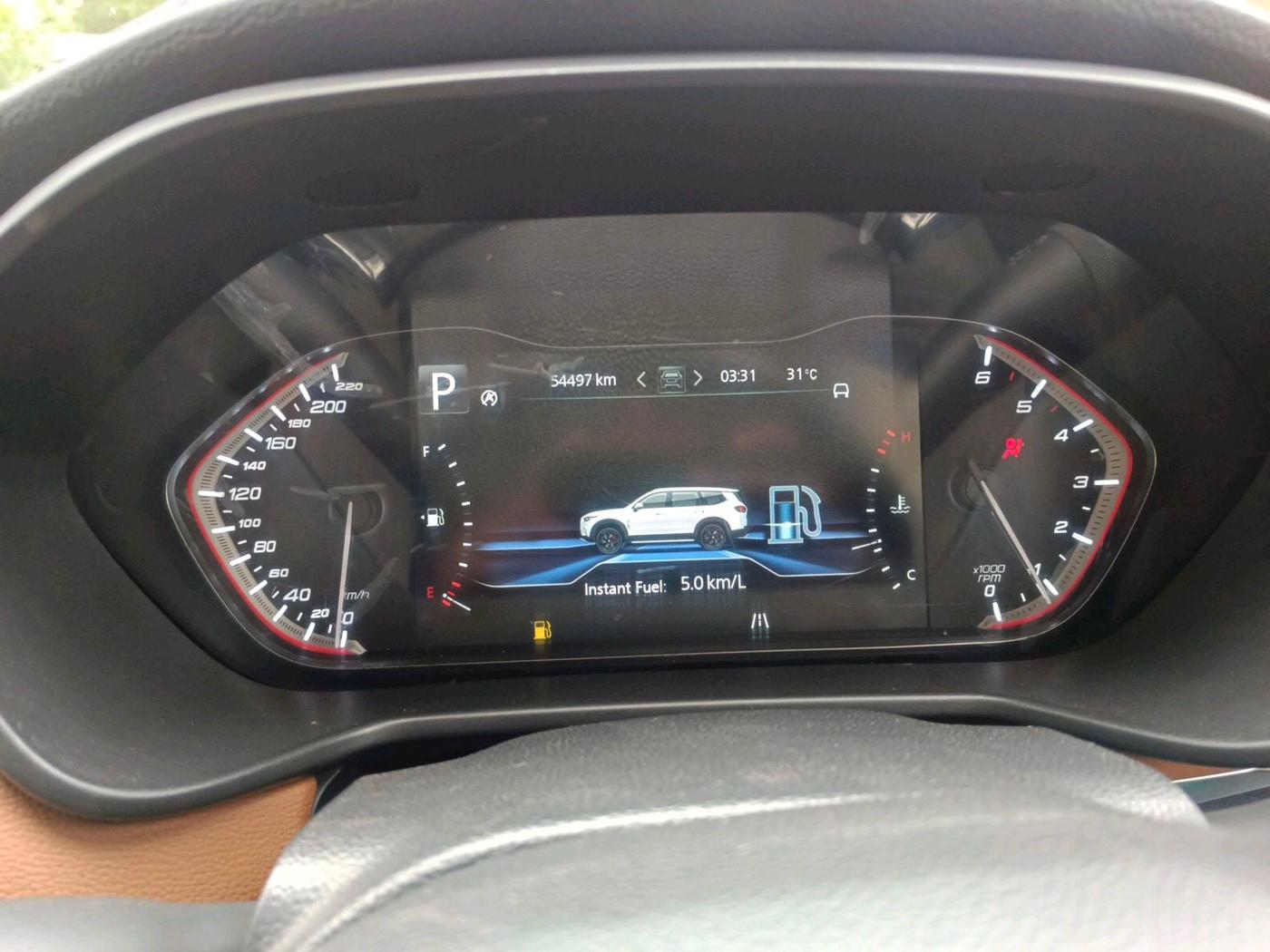 2020 MG GLOSTER SAVVY 6 STR 2.0 TWIN TURBO 4WD, Diesel, Automatic, 54,497 km, interior