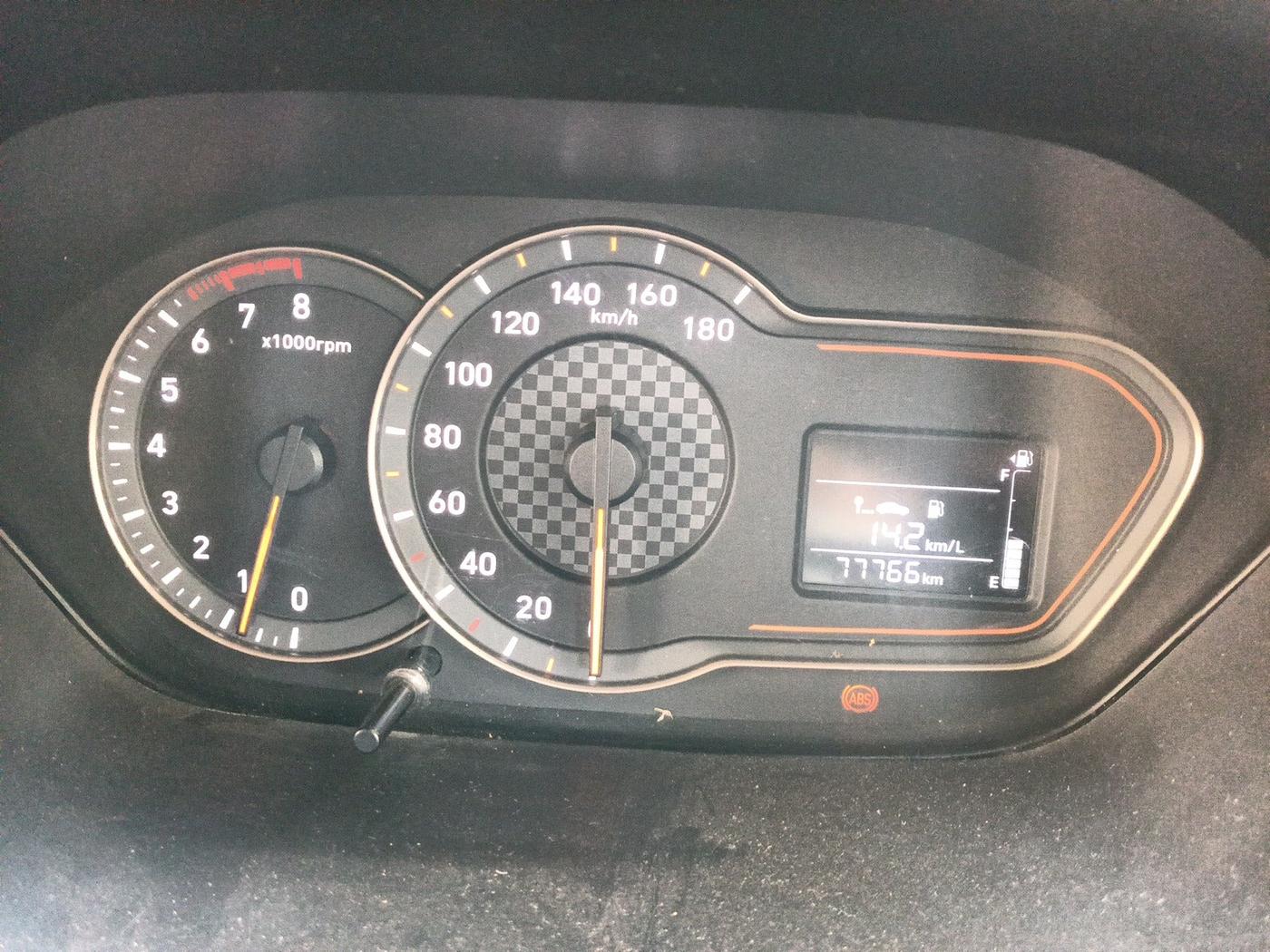 2019 Hyundai NEW SANTRO SPORTZ MT, Petrol, Manual, 77,766 km, interior