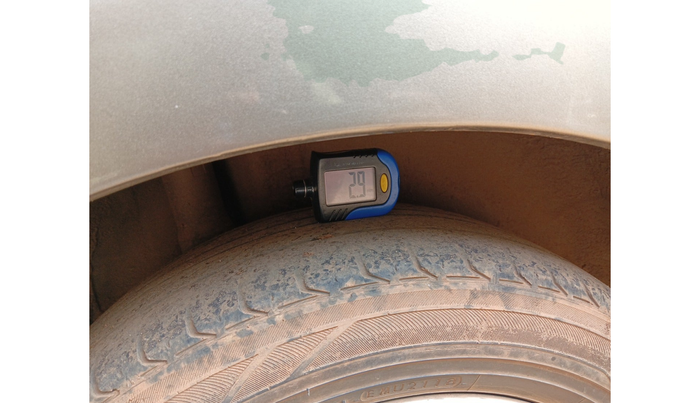 2010 Honda City 1.5L I-VTEC V MT, Petrol, Manual, 1,02,270 km, tyre