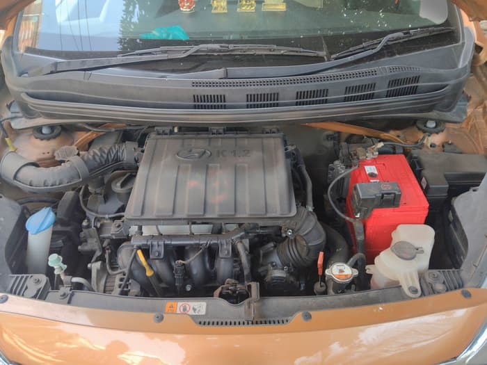 2017 Hyundai Grand i10 MAGNA AT 1.2 KAPPA VTVT, Petrol, Automatic, 36,331 km, exterior