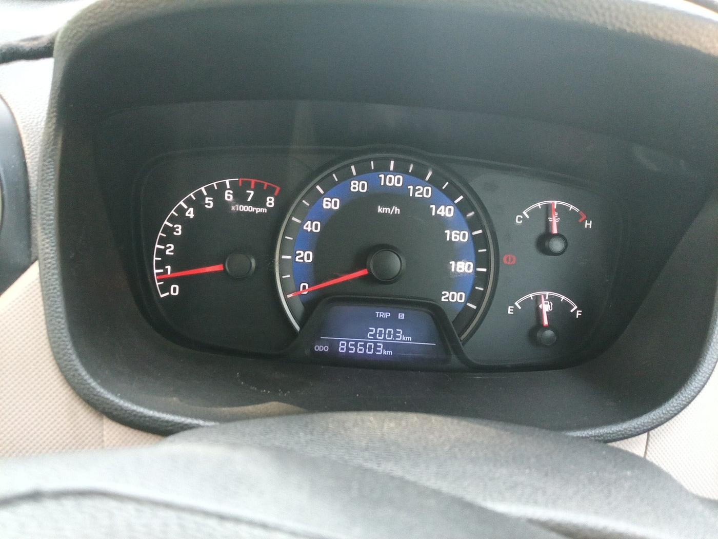 2014 Hyundai Xcent S 1.2, Petrol, Manual, 85,603 km, interior