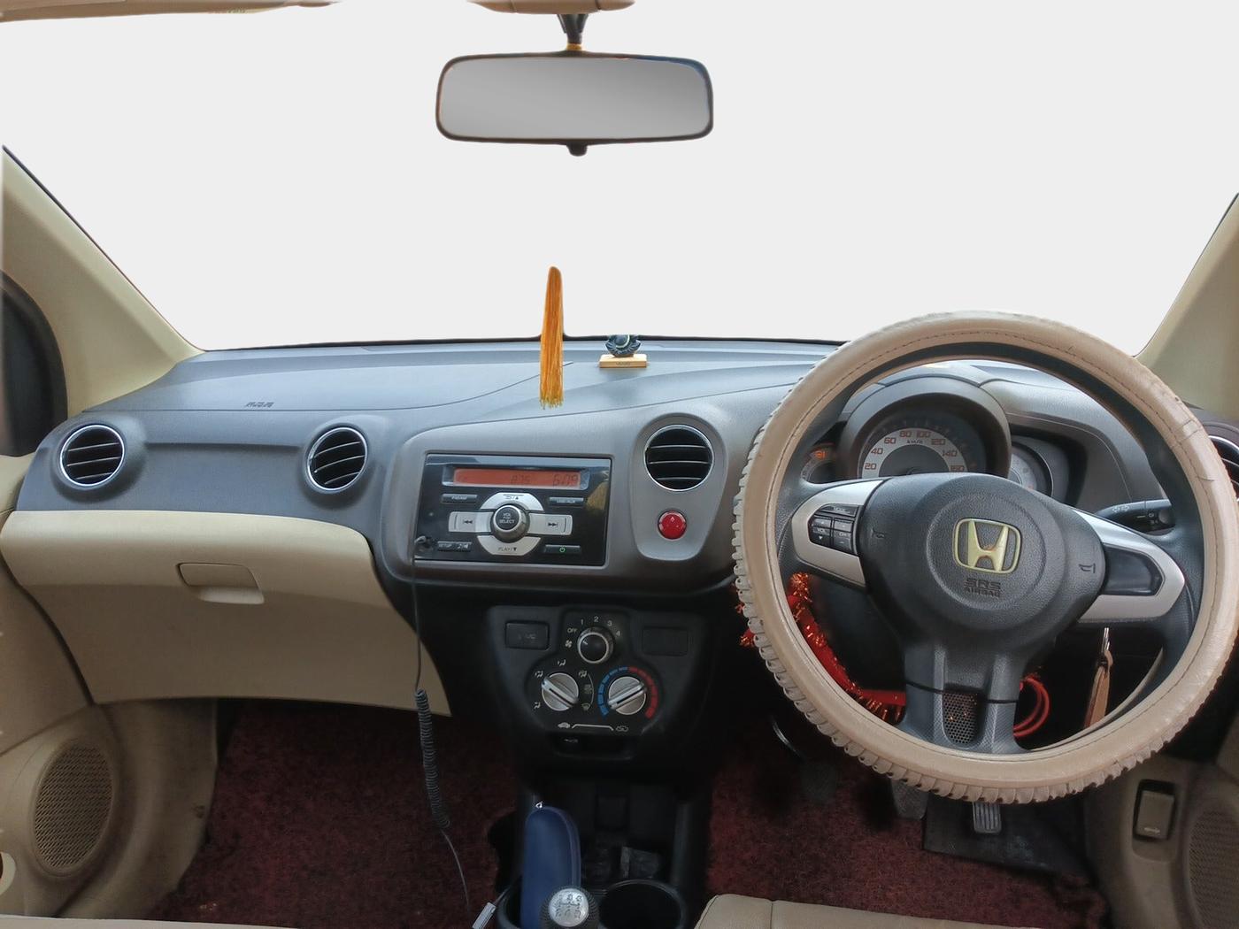 2012 Honda Brio S(O) MT, Petrol, Manual, 66,905 km, interior