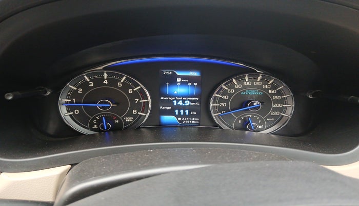 2022 Maruti Ciaz DELTA 1.5 SHVS MT PETROL, Petrol, Manual, 21,958 km, interior