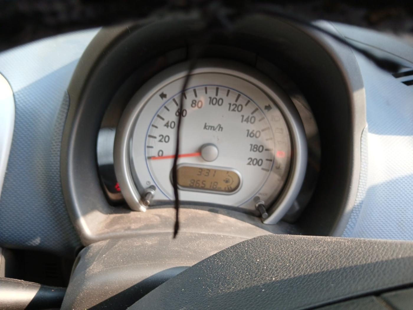 2010 Maruti Ritz VXI, Petrol, Manual, 86,518 km, interior
