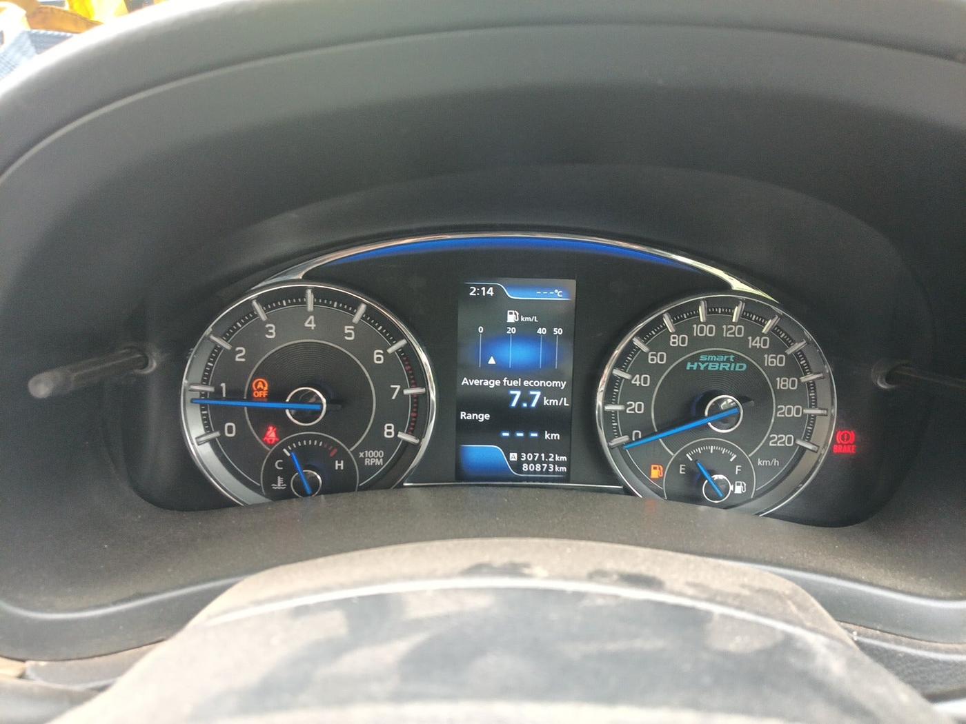 2020 Maruti Ciaz DELTA 1.5 SHVS MT PETROL, Petrol, Manual, 8,01,997 km, interior