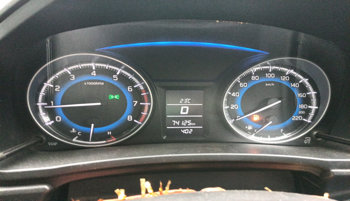 2021 Maruti Baleno DELTA CVT PETROL 1.2, Petrol, Automatic, 74,125 km, interior