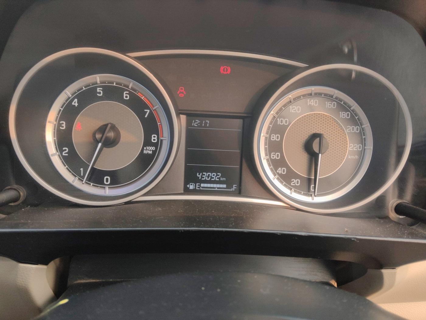 2017 Maruti Dzire VXI, Petrol, Manual, 43,092 km, interior