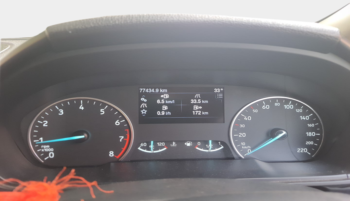 2019 Ford Ecosport TITANIUM 1.5L THUNDER EDTION PETROL, Petrol, Manual, 77,434 km, interior