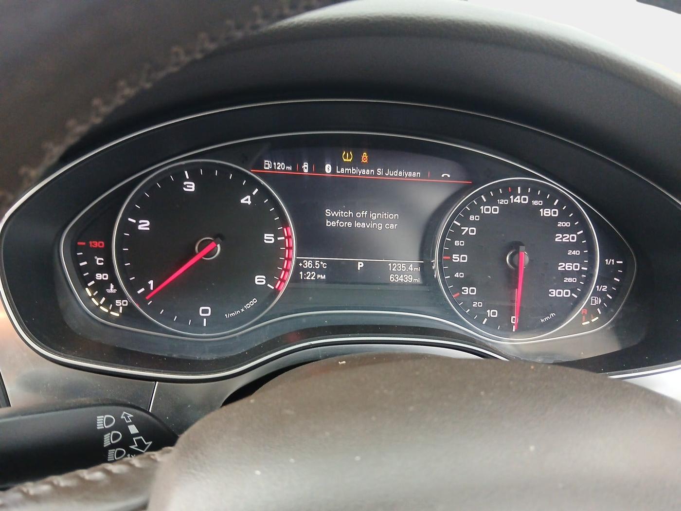 2014 Audi A6 35 TDI PREMIUM PLUS, Diesel, Manual, 1,02,850 km, interior