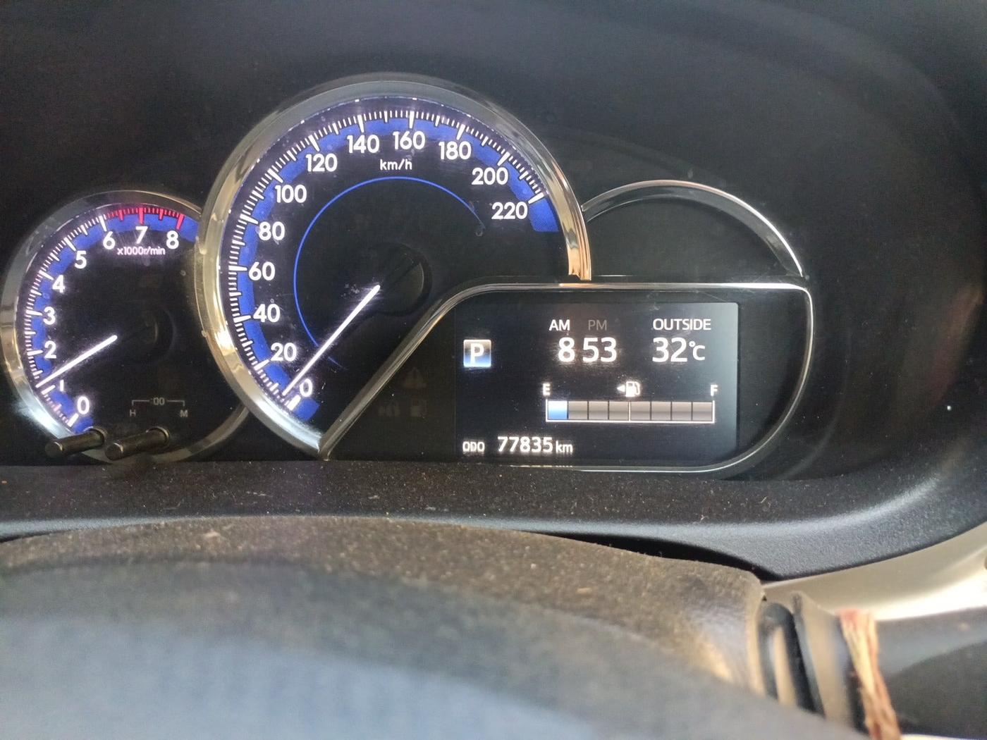 2018 Toyota YARIS G CVT, Petrol, Automatic, 77,835 km, interior