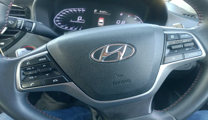 2021 Hyundai Verna SX (O) 1.0 TURBO DCT, Petrol, Automatic, 21,708 km, interior