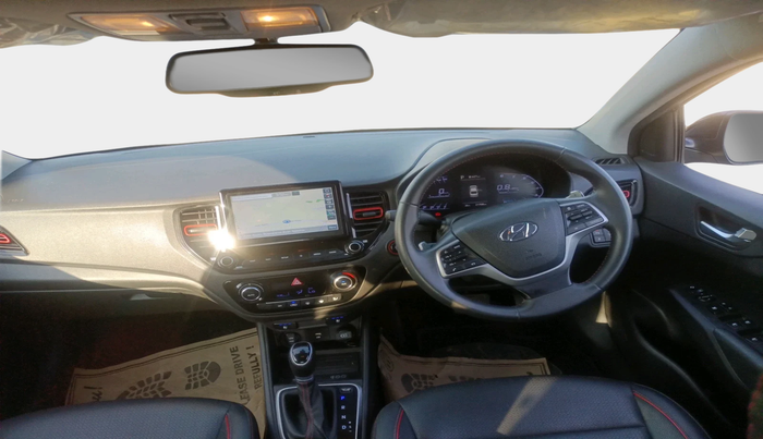 2021 Hyundai Verna SX (O) 1.0 TURBO DCT, Petrol, Automatic, 21,708 km, interior