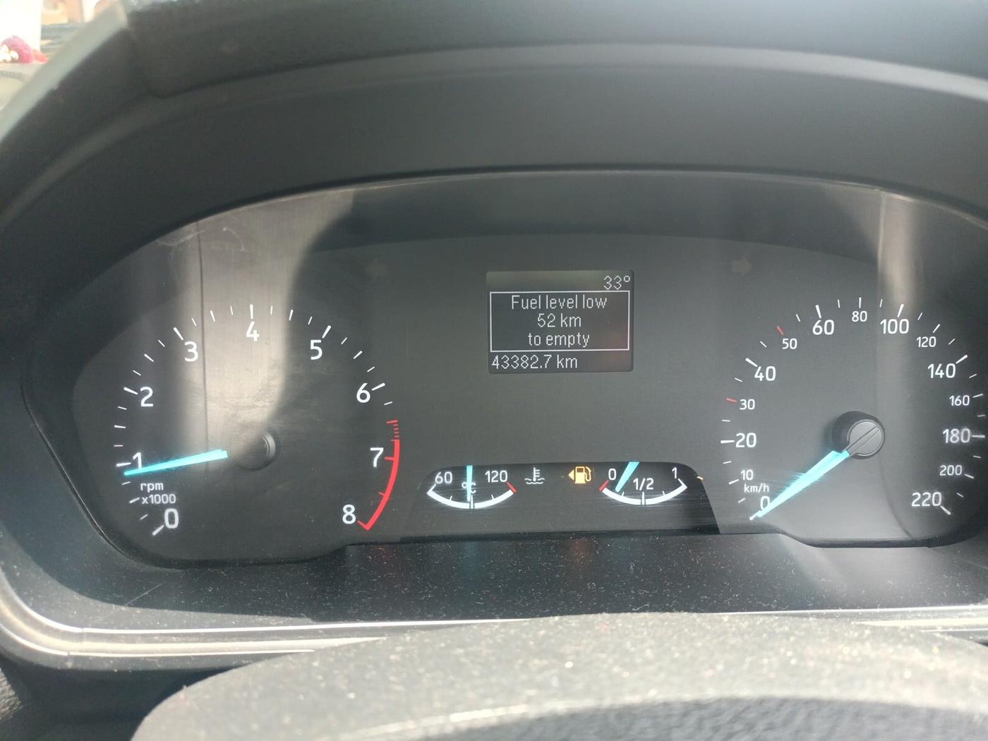 2019 Ford Ecosport AMBIENTE 1.5L PETROL, Petrol, Manual, 43,382 km, interior