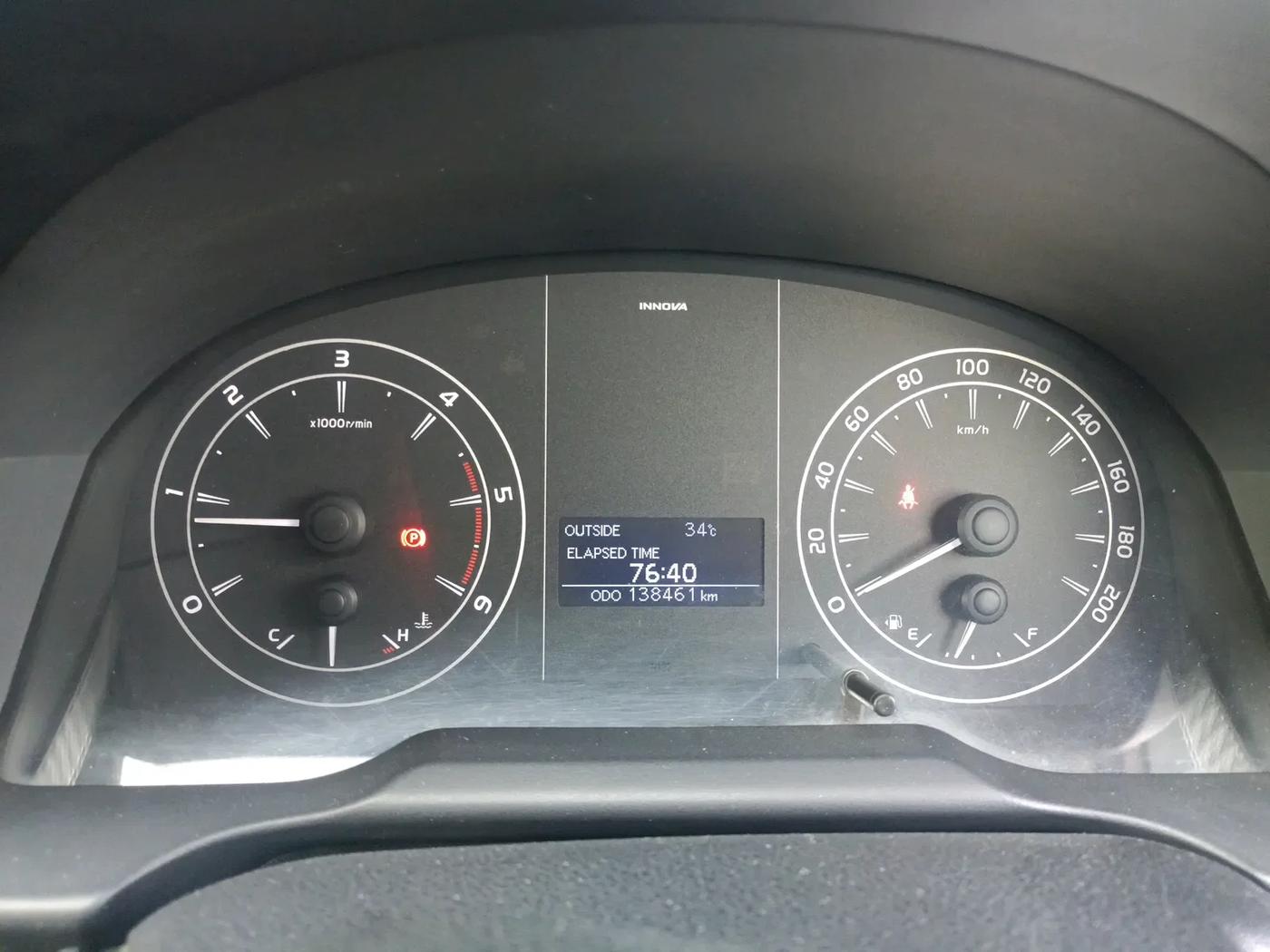 2018 Toyota Innova Crysta 2.4 G 7 STR, Diesel, Manual, 1,51,000 km, interior
