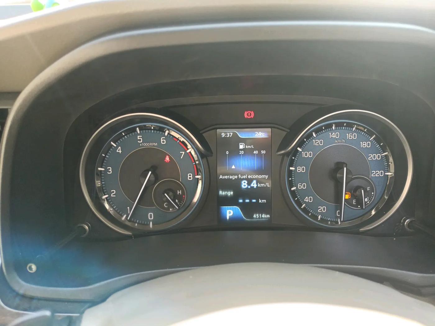 2024 Toyota RUMION G AT, Petrol, Automatic, 4,514 km, interior