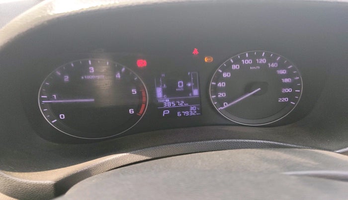 2017 Hyundai Creta SX PLUS AT 1.6 DIESEL, Diesel, Automatic, 67,932 km, interior