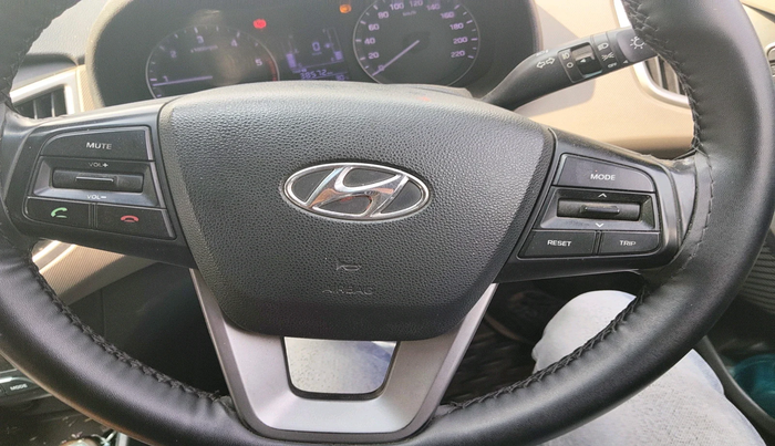 2017 Hyundai Creta SX PLUS AT 1.6 DIESEL, Diesel, Automatic, 67,932 km, interior