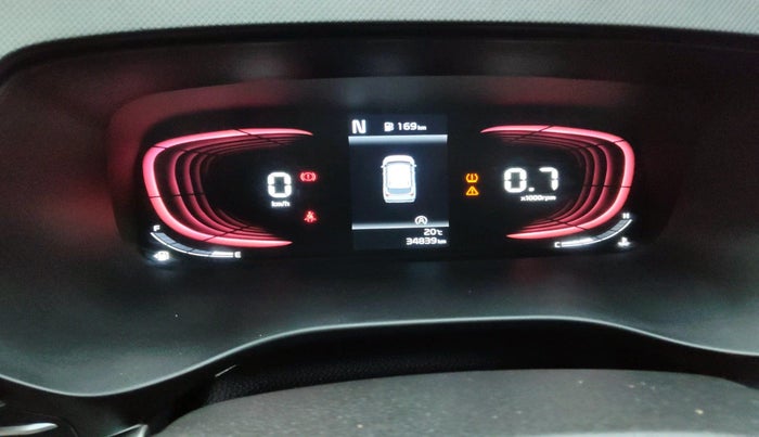 2023 KIA CARENS PRESTIGE PLUS 1.5 PETROL IMT 7 STR, Petrol, Manual, 34,839 km, interior