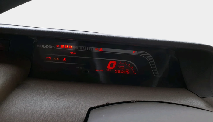 2015 Mahindra Bolero ZLX BS-III, Diesel, Manual, 98,026 km, interior