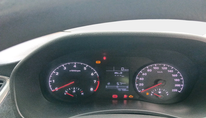 2018 Hyundai Verna 1.6 VTVT SX, Petrol, Manual, 79,798 km, interior