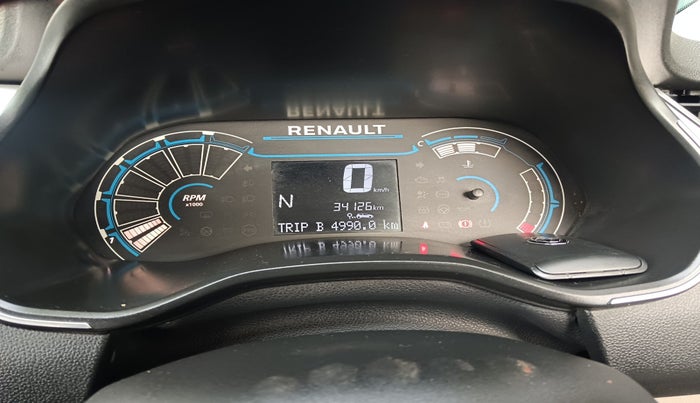 2020 Renault TRIBER RXZ AMT, Petrol, Automatic, 34,126 km, interior