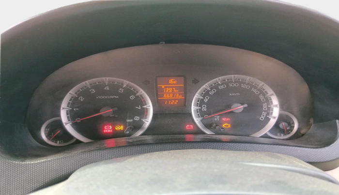 2014 Maruti Swift Dzire ZXI, Petrol, Manual, 66,813 km, interior