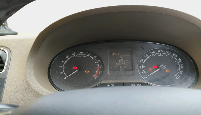 2014 Skoda Rapid AMBITION 1.5 TDI, Diesel, Manual, 58,477 km, interior