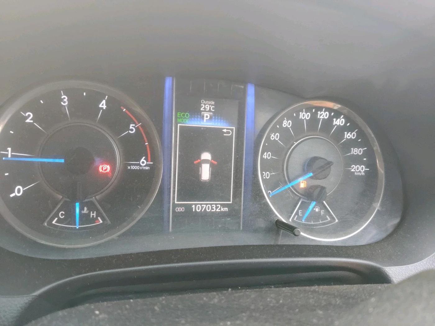 2017 Toyota Fortuner 2.8 4X2 AT, Diesel, Automatic, 1,08,000 km, interior