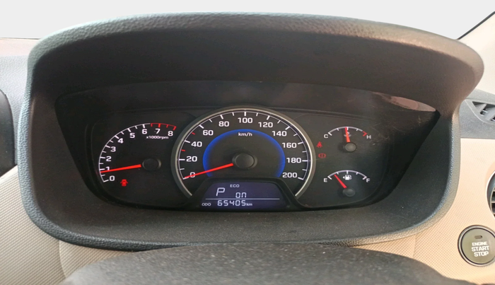 2014 Hyundai Grand i10 ASTA AT 1.2 KAPPA VTVT, Petrol, Automatic, 65,405 km, interior