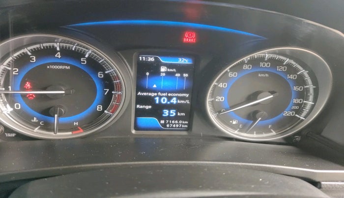 2017 Maruti Baleno RS 1.0 PETROL, Petrol, Manual, 67,497 km, interior