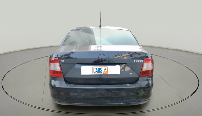 2011 Skoda Rapid AMBITION 1.6 TDI CR MT, Diesel, Manual, 1,23,181 km, exterior